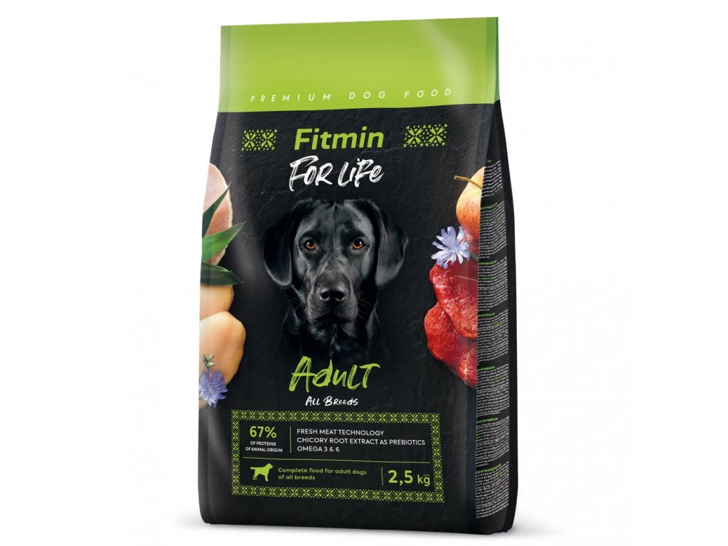 Fitmin For Life Adult krmivo pre psov 2,5 kg