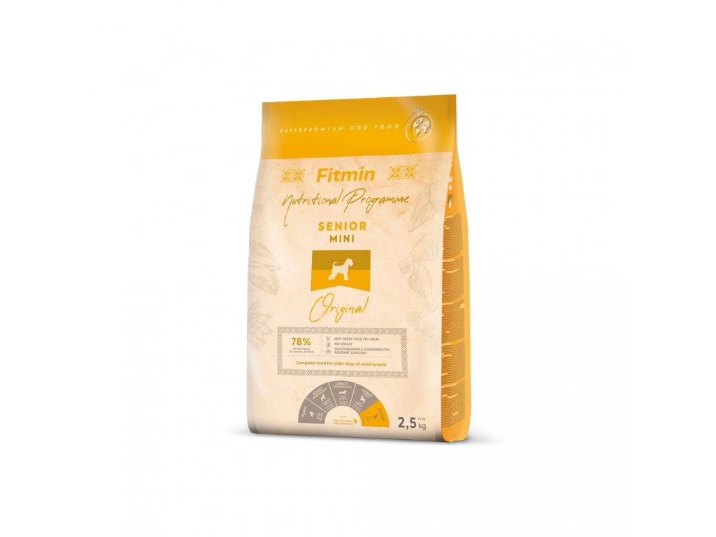 Fitmin Mini Senior krmivo pre malé psy 2,5 kg