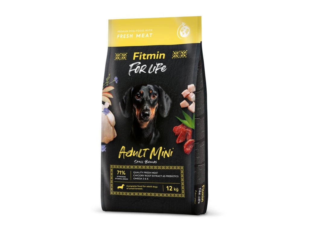 Fitmin For Life Adult Mini krmivo pre psov 12 kg