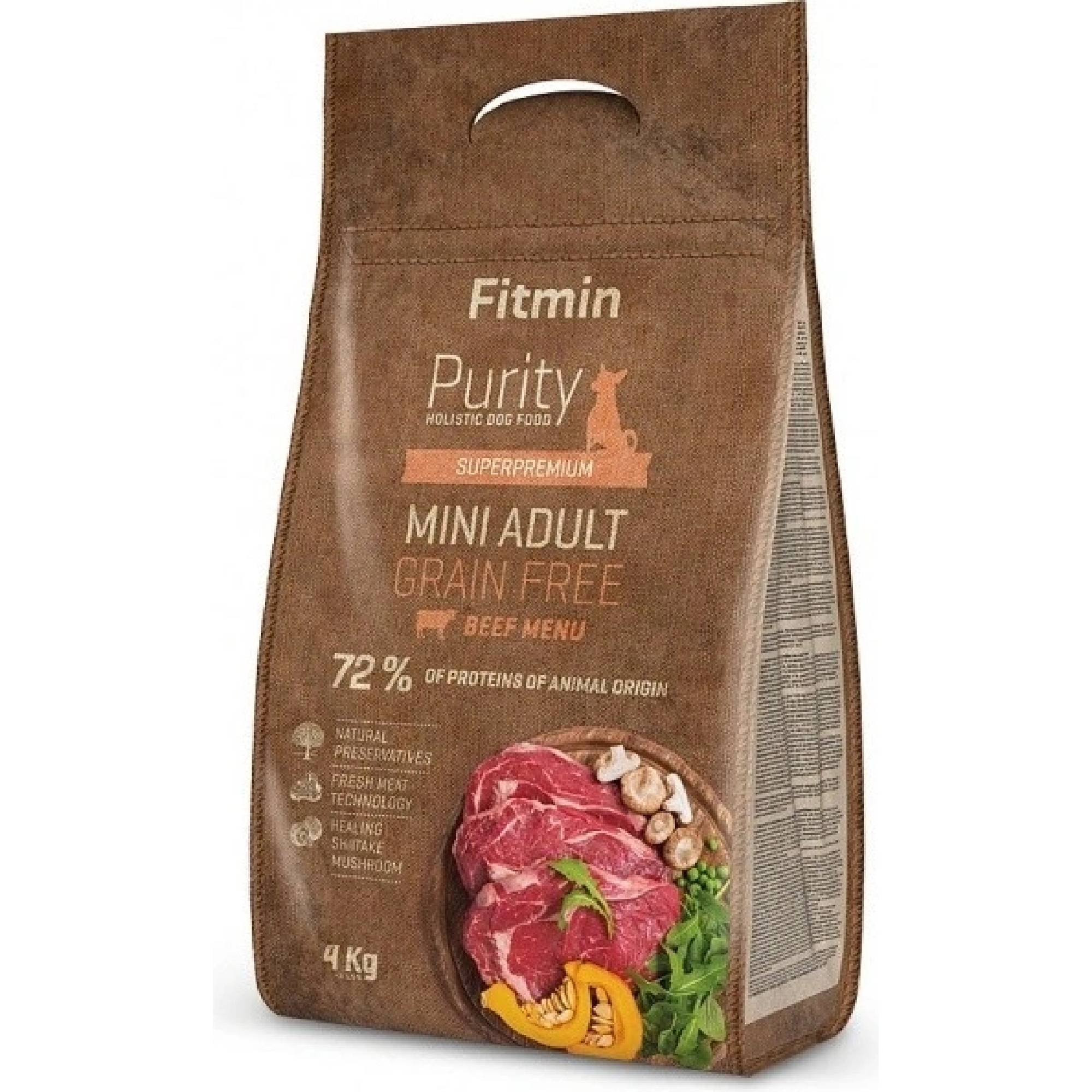 Fitmin Purity GF Adult Mini Beef 4 kg