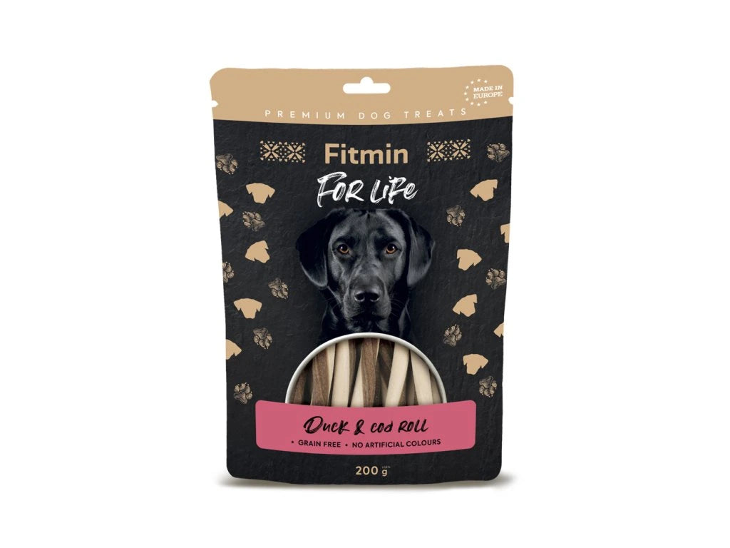 Fitmin For Life Kačacia tyčka s treskou maškrta pre psov 200 g