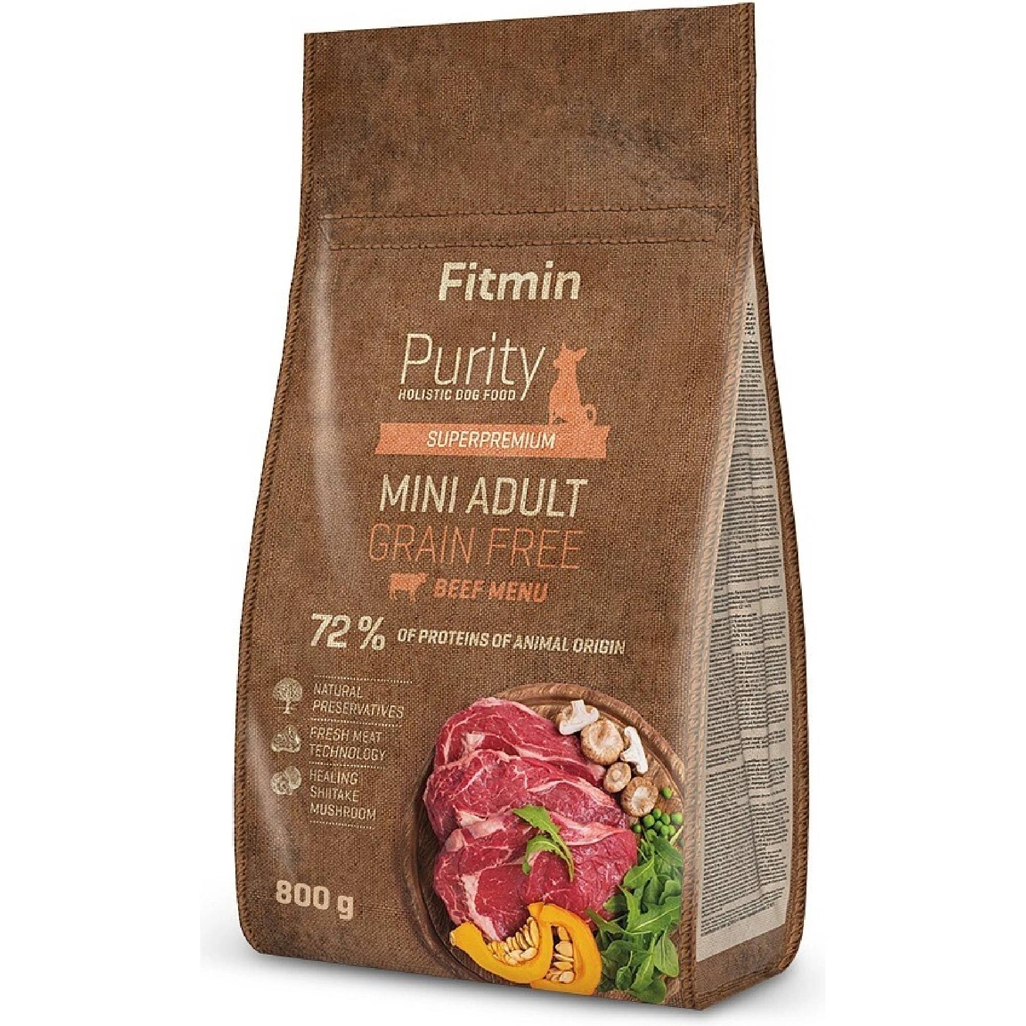 Fitmin Dog Purity GF Adult Mini Beef 0,8 kg