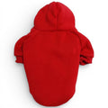 Mikina pre psa červená